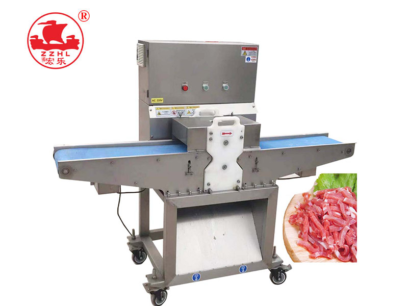 meat strips cutting machine